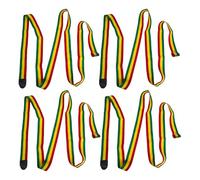 Vaguelly 4pcs Adjustable Djembe Shoulder Strap Drum Sling Portable Nylon Hand Drum Strap for African Drumming Accessories