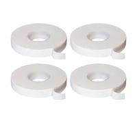 Vaguelly 4pcs Breathable Elastic Fabric Guzheng Finger Protective Tapes, Cuttable Adhesive Tape for Learning Guzheng and Pipa, White, 10m Long, Comfortable and Non-sticky