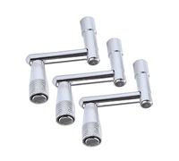 Vaguelly 4pcs Continuous Motion Drum Key Metal Construction for Quick Drum Head Replacement