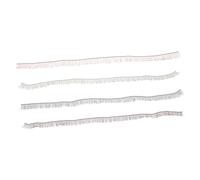 Vaguelly 4pcs Doll Accessories Fake Eyelashes for Doll Decorative Lashes Simulated Eyelashes Supplies