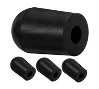 Vaguelly 4pcs Double Bass Endpin Stopper Rubber Pad Endpin Protector for Double Bass Non Slip Rubber Pads for Upright Practice and Performance Convenient Replacement