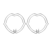 Vaguelly 4Pcs Downlight Spring Clip Fixed Buckle Set for Mr11 Mr16 Lamps, Silver Panel Light Retaining Rings Replacement Clips for Ceiling Recessed Lighting