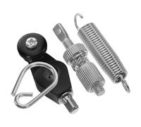 Vaguelly 4pcs Drum Pedal Replacement Parts Spring Cam Tensioner Set for Bass Drum Pedal with High Tension Springs and Iron Material and Percussion Instrument Repair