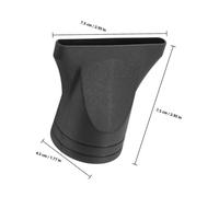 Vaguelly 4pcs Hair Dryer Nozzle Replacement Concentrator Attachments Heat Resistant for Precise Styling Fits Hair Dryers