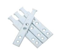 Vaguelly 4pcs Heavy Duty Metal Window Pivot Bars for Single Hung Vinyl Windows T Shaped Galvanized Die Cast Support Bars 4 Inches
