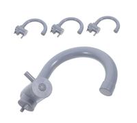 Vaguelly 4pcs Kitchen Sink Faucets Play Lightweight Plastic Pretend Water Taps with Realistic Design Safe Smooth Edges for Role Play at Home Parties and Outdoor Activities