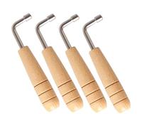 Vaguelly 4pcs Lyre Harp Tuner Tool: Professional Adjustment Wrench for String Instrument Lightweight Wrench for On-the-go Musicians