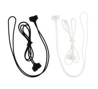 Vaguelly 4Pcs Magnetic Anti- Rope for Wireless Earphones Portable Elastic Silicone Holder Strap Lightweight Detachable Neck Lanyard for Protection