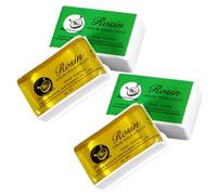 Vaguelly 4pcs Natural Low Dust Rosin for Violin Viola and Cello Bow Resin, Random Color, String Instrument Accessory for String Players