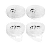 Vaguelly 4pcs Portable Piano Music Score Band Clips Lightweight Tpu Page Holder for Secure Music Fixing Compatible Various Instruments for Practice and Performance