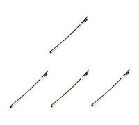 Vaguelly 4pcs Practical Violin Bow Natural Horsetail Hair for Beginners Construction for Practice and Performance for Young Violinists