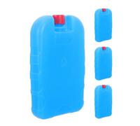 Vaguelly 4pcs Reusable Ice Packs for Lunch Box and Cooler Bag, 250ml Portable Freezer Blocks Made of Pe, Maintains Food Freshness and Safe for Outdoor Events and Picnics in Summer
