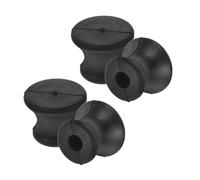 Vaguelly 4pcs Rubber Tuning Fork Holder Non-slip Replacement Base Stand for Musical Instruments Sound Therapy and Yoga Meditation