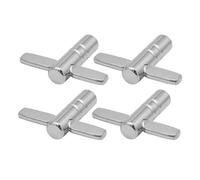 Vaguelly 4pcs Shaped Drum Key Drum Tuning Tool for Drummers Keys for Percussion Essential Accessory for Tone for Beginners and Repairers