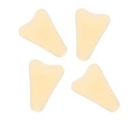 Vaguelly 4pcs Silicone Private Parts Pads Invisible Thin Adhesive Swimwear Stickers for Women Reusable Breathable Underwear Guard Skin Friendly Protection for Swimming Yoga
