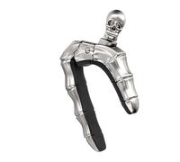 Vaguelly 4pcs Skull Head Ghost Finger Guitar Tuning Clip Classical Ukulele Capo for Acoustic Guitar