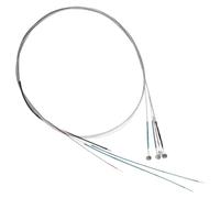 Vaguelly 4pcs Steel Wire Violin String Set Replacement Strings for Violins with Enhanced Sound Quality for Beginners and Professionals