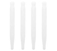 Vaguelly 4pcs White Gua Sha Massage Stick: Multi-Functional Beauty Tools for Face/Neck/Acupuncture Massage - Portable Design for Beauty Salon and Home