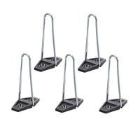 Vaguelly 5 Pcs Black Picture Frame Braces Bracket Tabletop Photo Frame Holders Durable Photo Display Stands for Organizing and Supporting