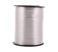 Vaguelly 500 Yards Silver Curly Curling Ribbon for Balloon Decorations and Presents, High Elasticity Pe Material Secure Tying, for DIY Crafts and Florist Flowers