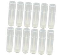 Vaguelly 50pcs DIY Homemade Lipstick Tubes Empty Refillable Cosmetic Containers for Travel Bottles Lotion Storage