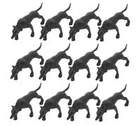 Vaguelly 50pcs Realistic Police Dog Figurines for Animal Figures for Sand Table Therapy Role Playing Games Outdoor Play Creative Storytelling and Emotional Expression