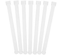 Vaguelly 50pcs Vertical Blinds Locating Plates 100mm Plastic White