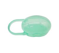 Vaguelly 5pcs Baby Pacifier Box Portable Protective Case Made of Healthy Pp Material with Convenient Carry Loop for Soothers and Dummies, for Travel and Home Use by Mothers and Infants Random Color