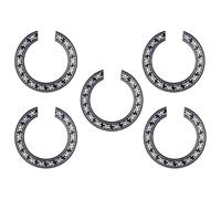 Vaguelly 5pcs Circular Classical Style Pickguards for Guitar Pvc Self-adhesive Protective Plates Easy to Install Acoustic and Electric Guitar Accessories Gift