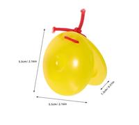Vaguelly 5pcs DIY Percussion Finger Castanet Rhythm for Lightweight Plastic Musical Instruments with Smooth Edges Compact for Music Education and Rhythm Development
