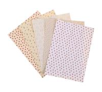 Vaguelly 5pcs Dollhouse Wall Paper: Cute Wall Stickers Miniature House Contact Paper For Cabinets Vintage Removable For Fireplace Kitchen