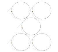 Vaguelly 5pcs Guitar Strings: Steel Strings For Acoustic & Electric Guitars Single B-2nd For Sound Quality Stages And Studio Performance