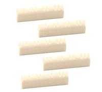 Vaguelly 5pcs Mandolin String Nut Slotted Replacement Plastic 8-string Instrument Part Mandolin Accessories for Folk and World Music