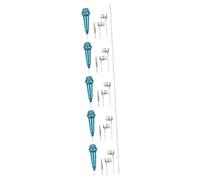 Vaguelly 5pcs Portable Vocal Microphone Miniature Tiny Microphone for Voice Recording Small for Phone for Asmr and Karaoke Sessions