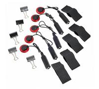 Vaguelly 5pcs Professional Violin Pickup for Acoustic Instruments Cable Jack Included