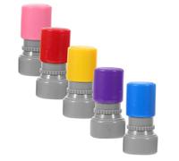 Vaguelly 5pcs Self Inking Teacher Stamps Grading Seals for Homework Feedback Classroom Rewards Motivational Stamps for Elementary Students Parent Teacher Collaboration