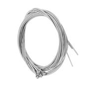 Vaguelly 5pcs Steel Bass Strings Set for 5-string Electric Bass Guitar Includes 3mm 2.5mm 2mm 1.4mm 1mm Gauges Replacement