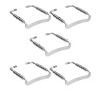 Vaguelly 5pcs Violin Chinrest Screws: 1/2 Size Violin Chinrest Screws Set - Metal Fittings For Comfortable Play - Easy Installation Accessories For Beginners