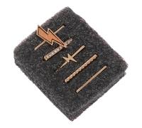 Vaguelly 5Pcs Zinc Alloy Decorative Rings for Watch Bands Charm Accessories for Smartwatch Straps Personalize and Enhance Style with Bright Ornaments