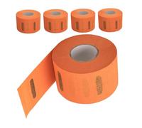 Vaguelly 5rolls Disposable Barber Neck Strip Paper for Haircut Styling Stretchy Hairdressing Accessory Tool for Salon Use