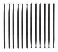 Vaguelly 6 Pack Nylon Drumsticks for Drums Silent Practice 5a Wood Drumsticks Acoustic Kits