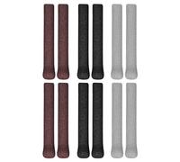 Vaguelly 6 Pairs Eyeglasses Temple Tips Sleeve Protectors, Soft Knitted Glasses Leg Covers, Non-Slip Temple Pads for Eyewear Tips 55mm/2.16"