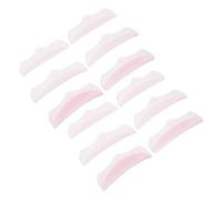 Vaguelly 6 Pairs Silicone Lash Curl Pads for Eyelash Lifting and Perming Soft Reusable Eyelash Curler Pads for Beauty Salon and Home Use Self Adhesive Lash Perm Shields Pink Suitable for
