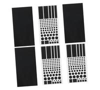 Vaguelly 6 Sheets LED Light Blackout Stickers Self-adhesive Adjustable Brightness Dimming Sheets for Electronics Routers and Tvs Light Blocking Covers for Better Sleep Environment