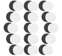 Vaguelly 60pcs Black and White Chess Pieces Replacement Accessories for Board Games, Made of Sturdy Plastic with Simple Design, for Games and Teaching