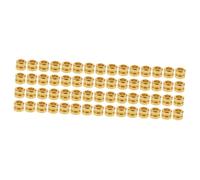 Vaguelly 60pcs Guitar String Beads Metal Guitar Parts Tail Beads and Convenient