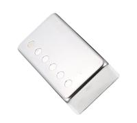 Vaguelly 6holes Guitar Pickup Cover Metal Protective Cover for Electric Guitar Pickup Silver Finish for Protection and Aesthetics