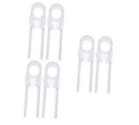 Vaguelly 6packs Sliding Safety Latch Locks for Boys and Girls Childproof Locks for Cupboards