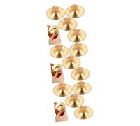 Vaguelly 6pairs Childs Music Instrument Finger Zills Cymbal Belly Dance Props for Rhythm Learning