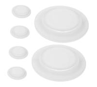 Vaguelly 6pcs Air Conditioner Hole Decorative Cover Durable Aesthetic Wall Plate for Easy Installation Transform Your Home Decor with Robust Heating Vent Covers
